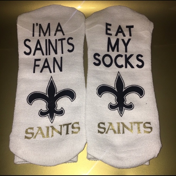 Men’s Sports Tube socks Saints - Picture 1 of 3